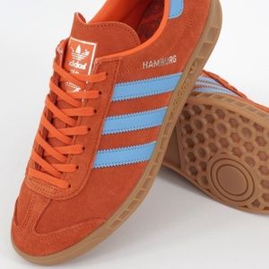 ADIDAS Classic Hamburg trainers orange blue Men’s 11US NIB